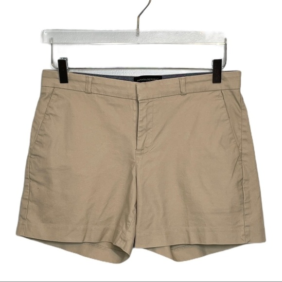 Banana Republic Factory Khaki Walking Shorts Sz 2 - Picture 2 of 11